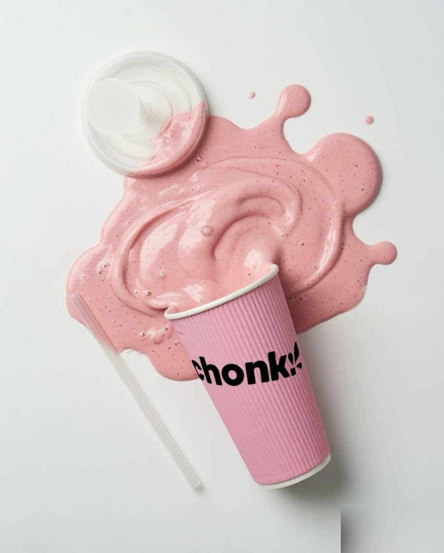 chonk. cups with fresh fruit